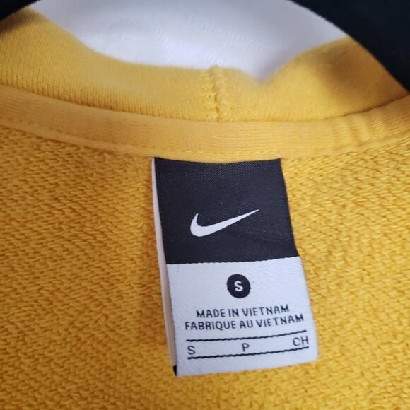 NIKE Hoodie Livestrong  Small Sweatshirt Fit Womans Yellow Zip Up - Picture 4 of 16